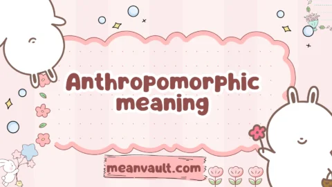 anthropomorphic meaning