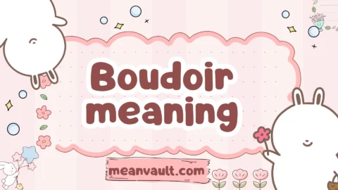 boudoir meaning