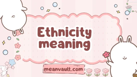 ethnicity meaning