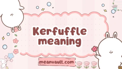 kerfuffle meaning