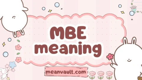 mbe meaning