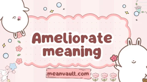 ameliorate meaning