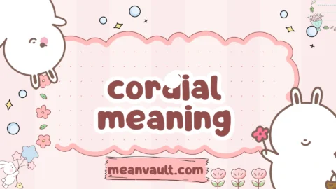 cordial meaning