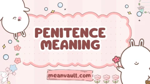 penitence meaning