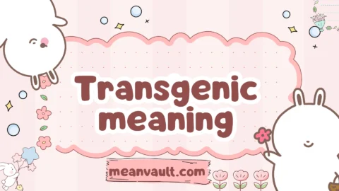 transgenic meaning