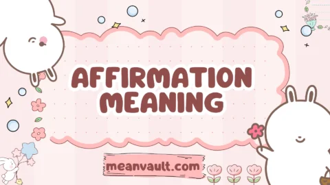 affirmation meaning