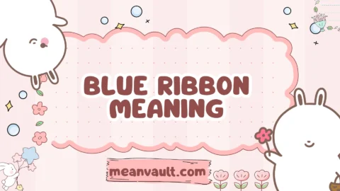 blue ribbon meaning