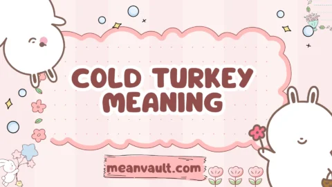 cold turkey meaning
