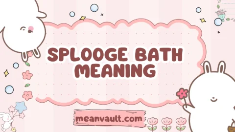 splooge bath meaning