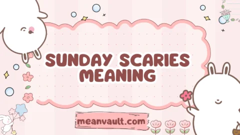 sunday scaries meaning