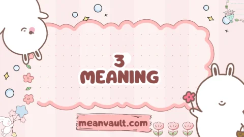 3 meaning