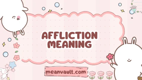 affliction meaning