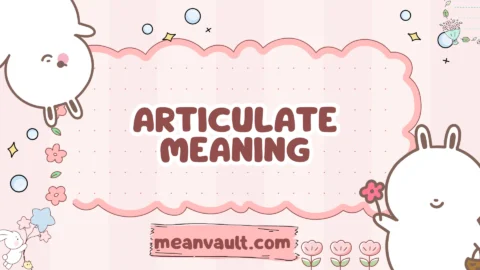 articulate meaning