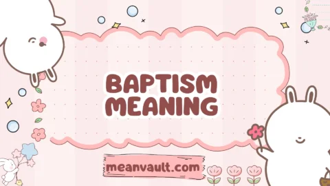 baptism meaning