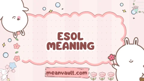 esol meaning