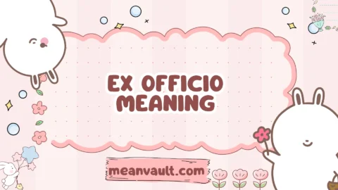 ex officio meaning