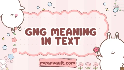 gng meaning in text