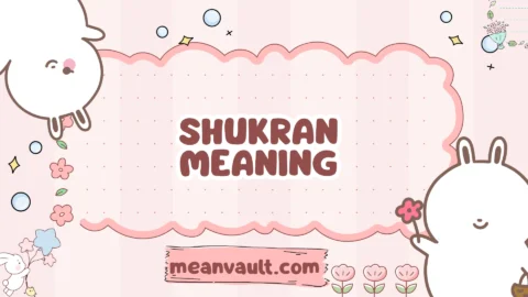 shukran meaning