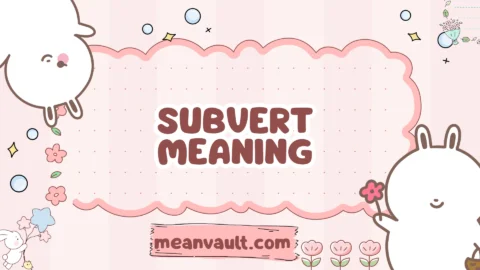 subvert meaning