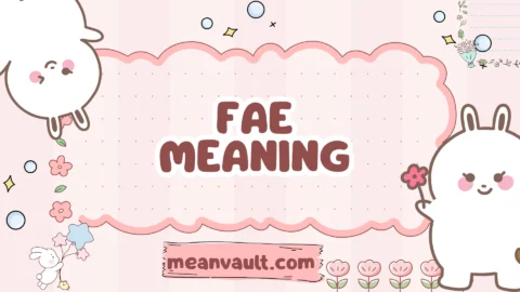fae meaning