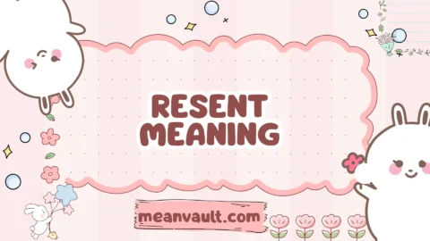 resent meaning