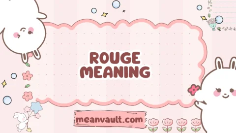 rouge meaning